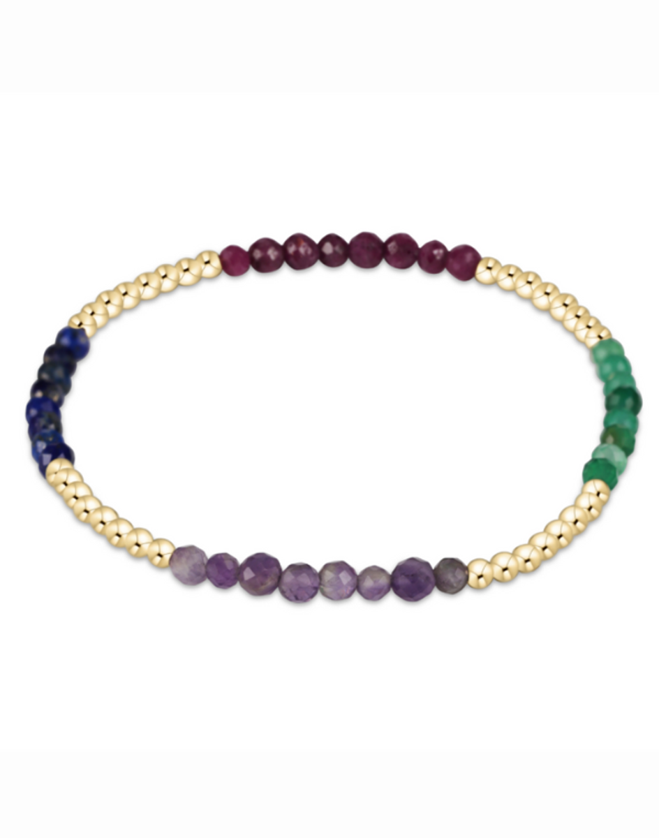 eNewton Blissful Pattern 2.5mm Bead Bracelet - Hot Mess Fall Winter 25 eNewton Blissful Pattern 2.5mm Bead Bracelet - Hot Mess Fall Winter 25