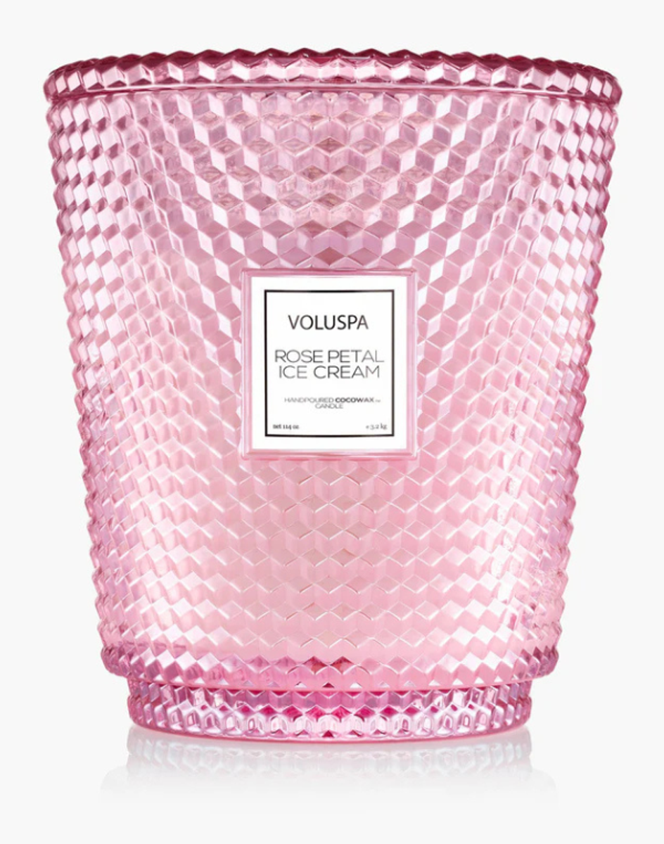Voluspa 5 Wick Hearth Candle - Rose Petal Ice Cream (IN-STORE PICKUP ONLY) Voluspa 5 Wick Hearth Candle - Rose Petal Ice Cream (IN-STORE PICKUP ONLY)