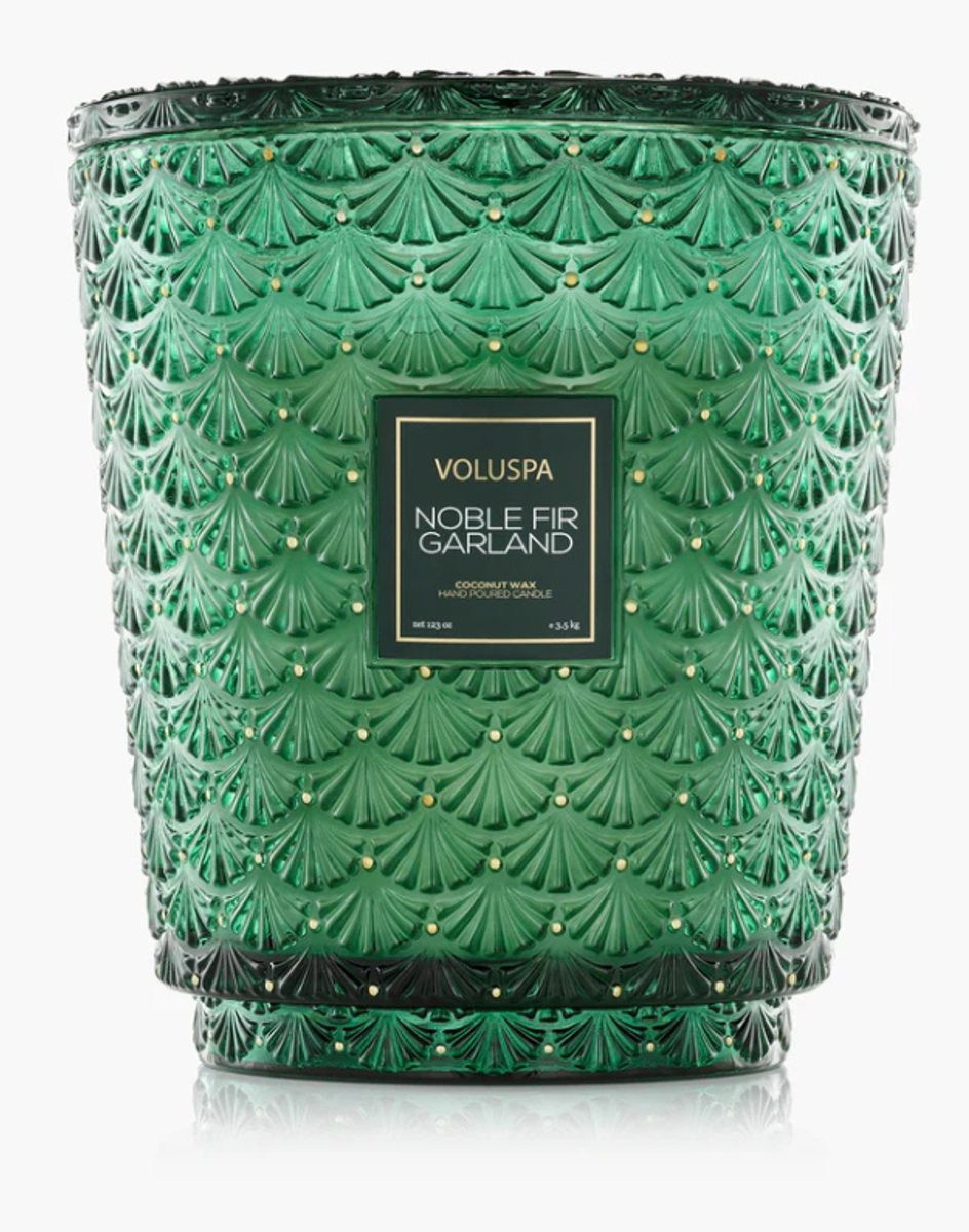 Voluspa 5 Wick Hearth Candle - Noble Fir Garland (IN-STORE PICKUP ONLY) Voluspa 5 Wick Hearth Candle - Noble Fir Garland (IN-STORE PICKUP ONLY)