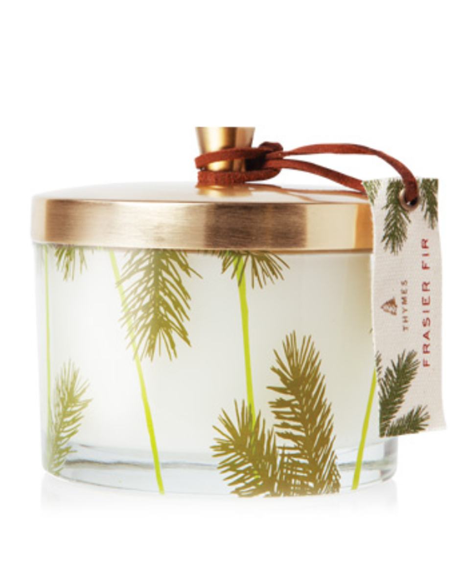 Thymes Frasier Fir Pine Needle 3-Wick Candle 11.5 oz Thymes Frasier Fir Pine Needle 3-Wick Candle 11.5 oz