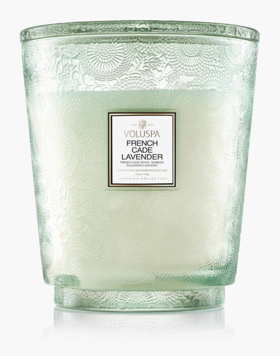 Voluspa 5 Wick Hearth Candle - French Cade Lavender (IN-STORE PICKUP ONLY) Voluspa 5 Wick Hearth Candle - French Cade Lavender (IN-STORE PICKUP ONLY)