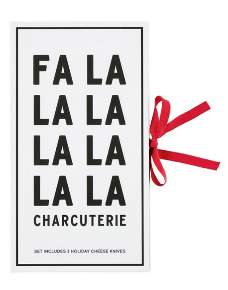 Red Charcuterie Knives Book Box Red Charcuterie Knives Book Box