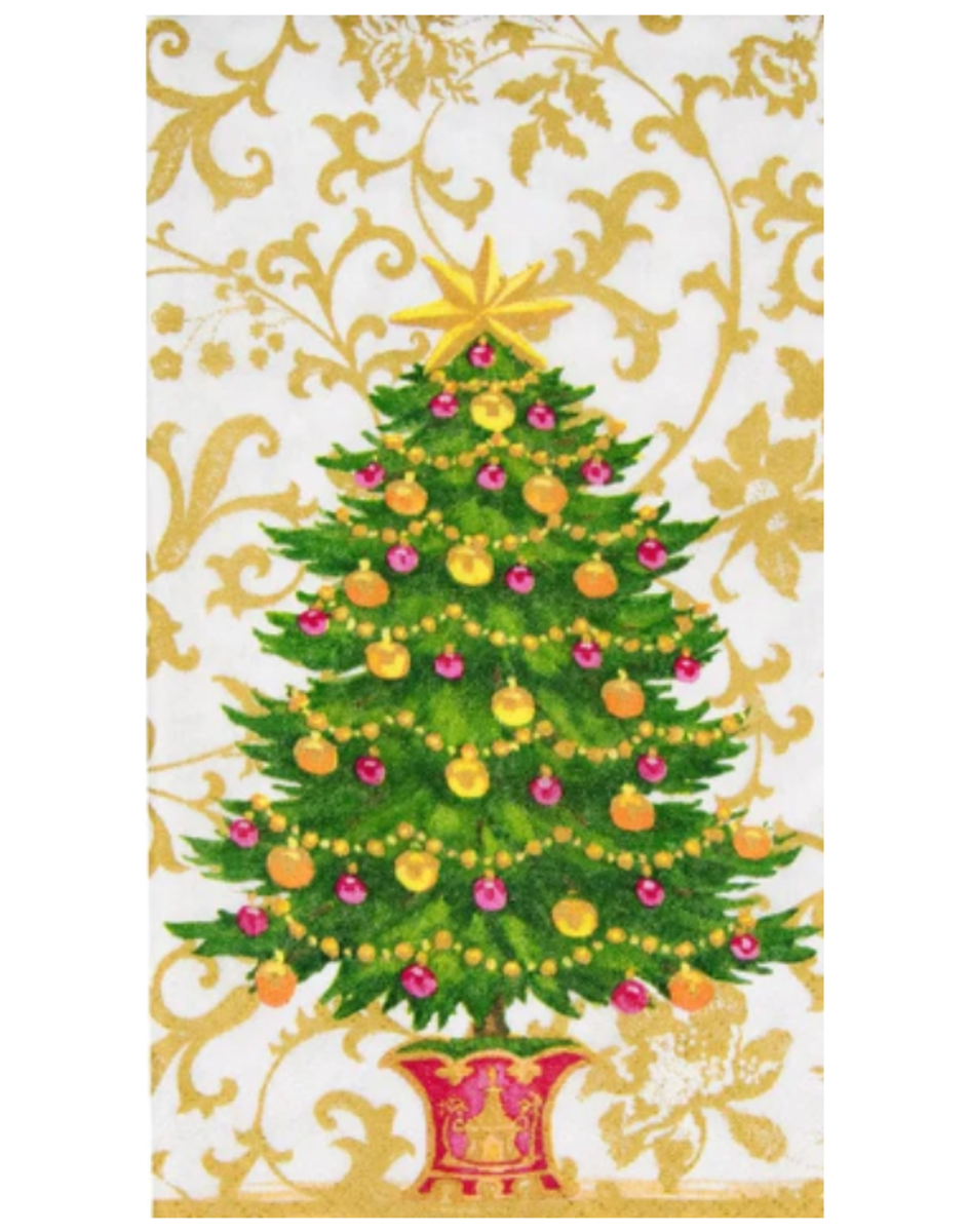 Guest Towel--Gilded Tree Guest Towel--Gilded Tree