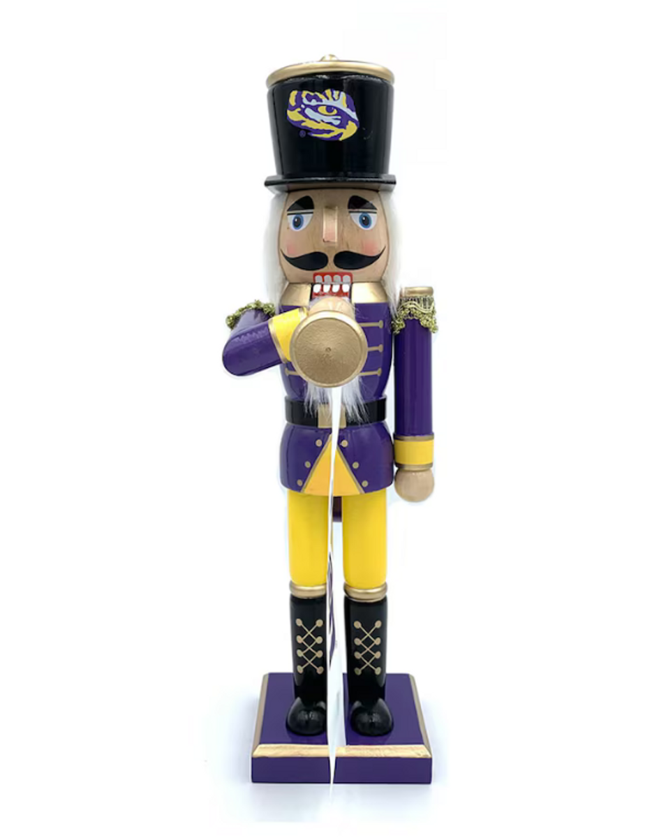 14" LSU Bugler Nutcracker 14" LSU Bugler Nutcracker
