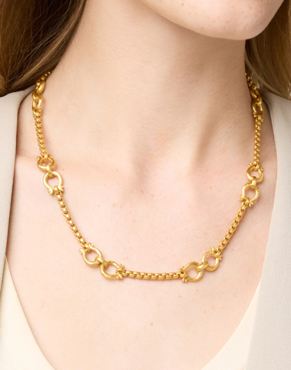 Julie Vos Saratoga Demi Llink Necklace Julie Vos Saratoga Demi Llink Necklace