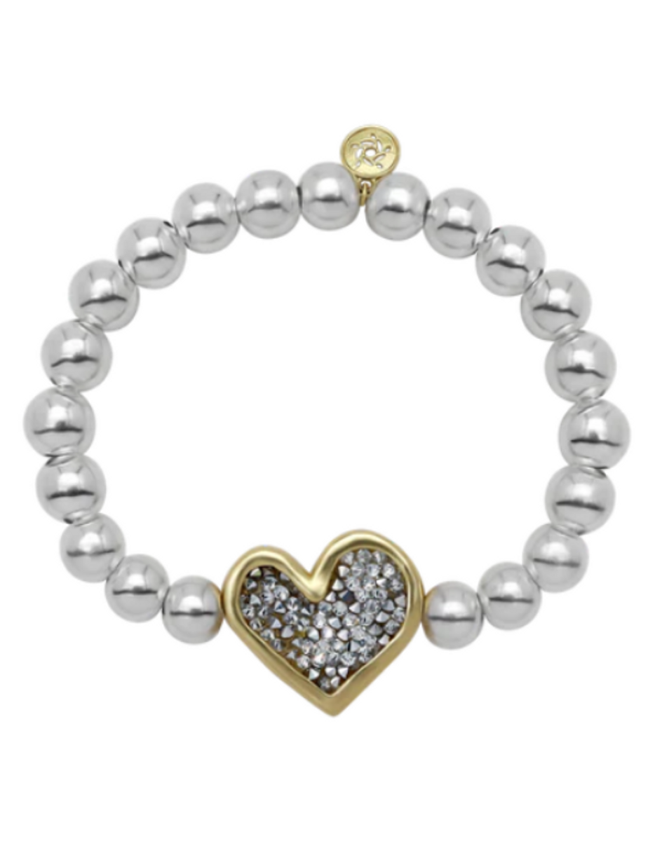 Kristal Abundant Heart Stretch Bracelet Kristal Abundant Heart Stretch Bracelet