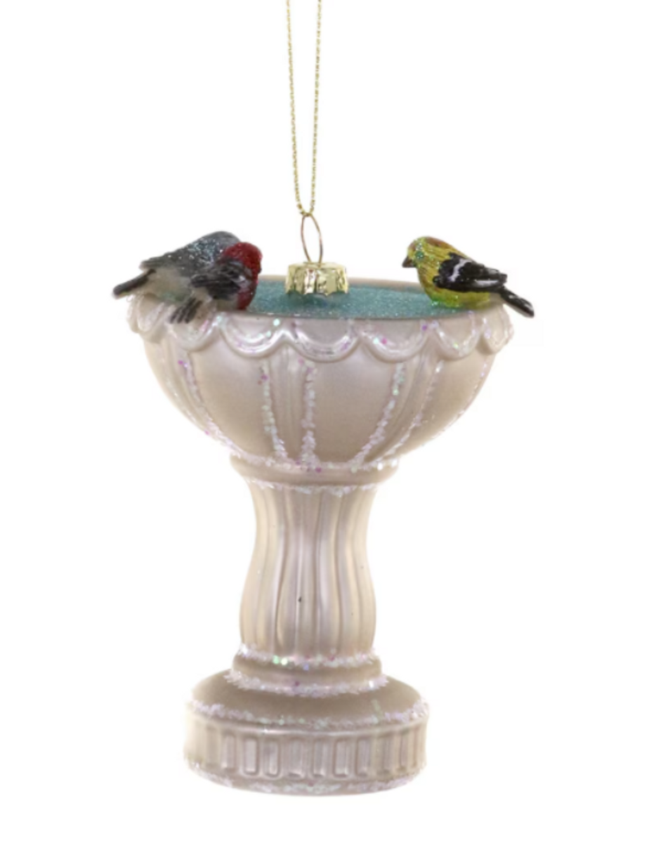Bird Bath Ornament Bird Bath Ornament