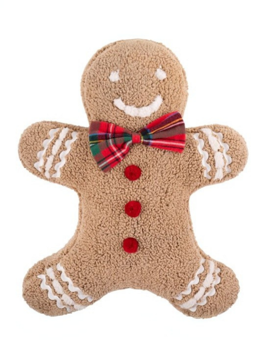 Gingerbread Boy Pillow Gingerbread Boy Pillow