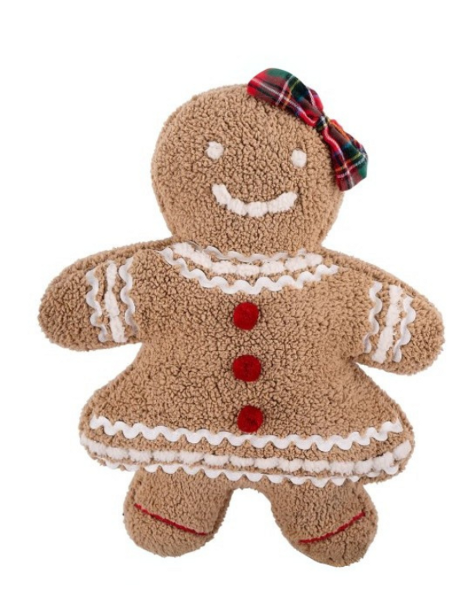 Gingerbread Girl Pillow Gingerbread Girl Pillow