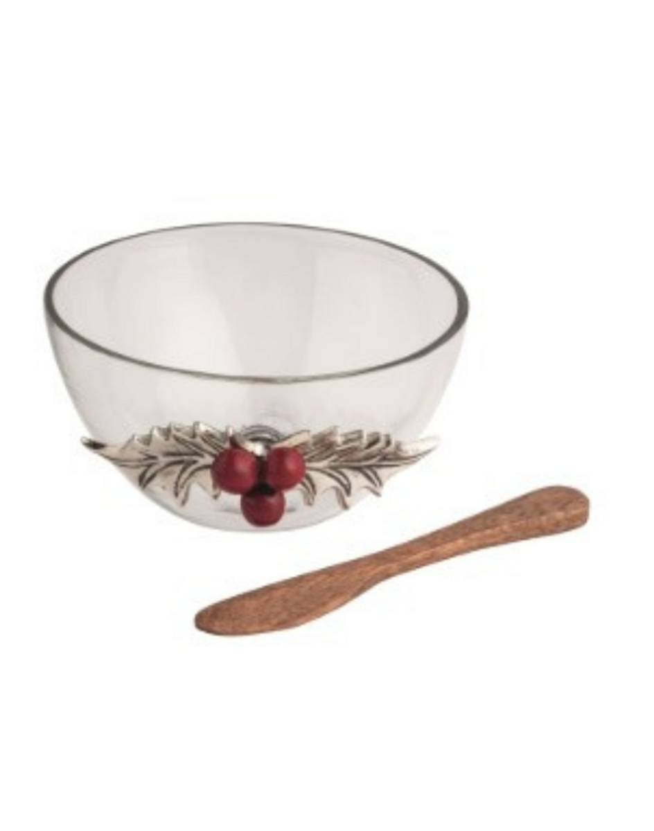 Holly Tidbit Bowl Set Holly Tidbit Bowl Set