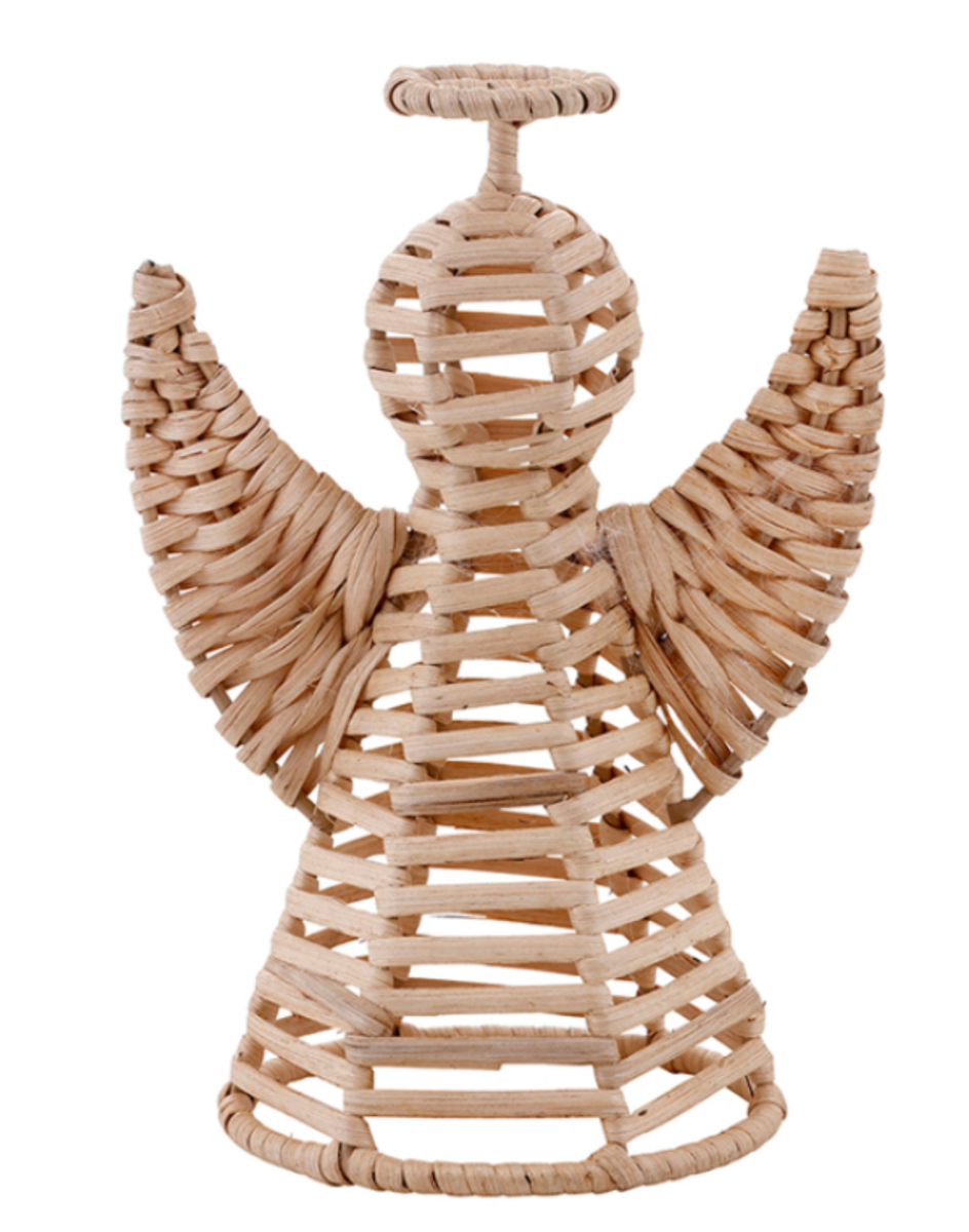 Wicker Angel--8.25" Wicker Angel--8.25"