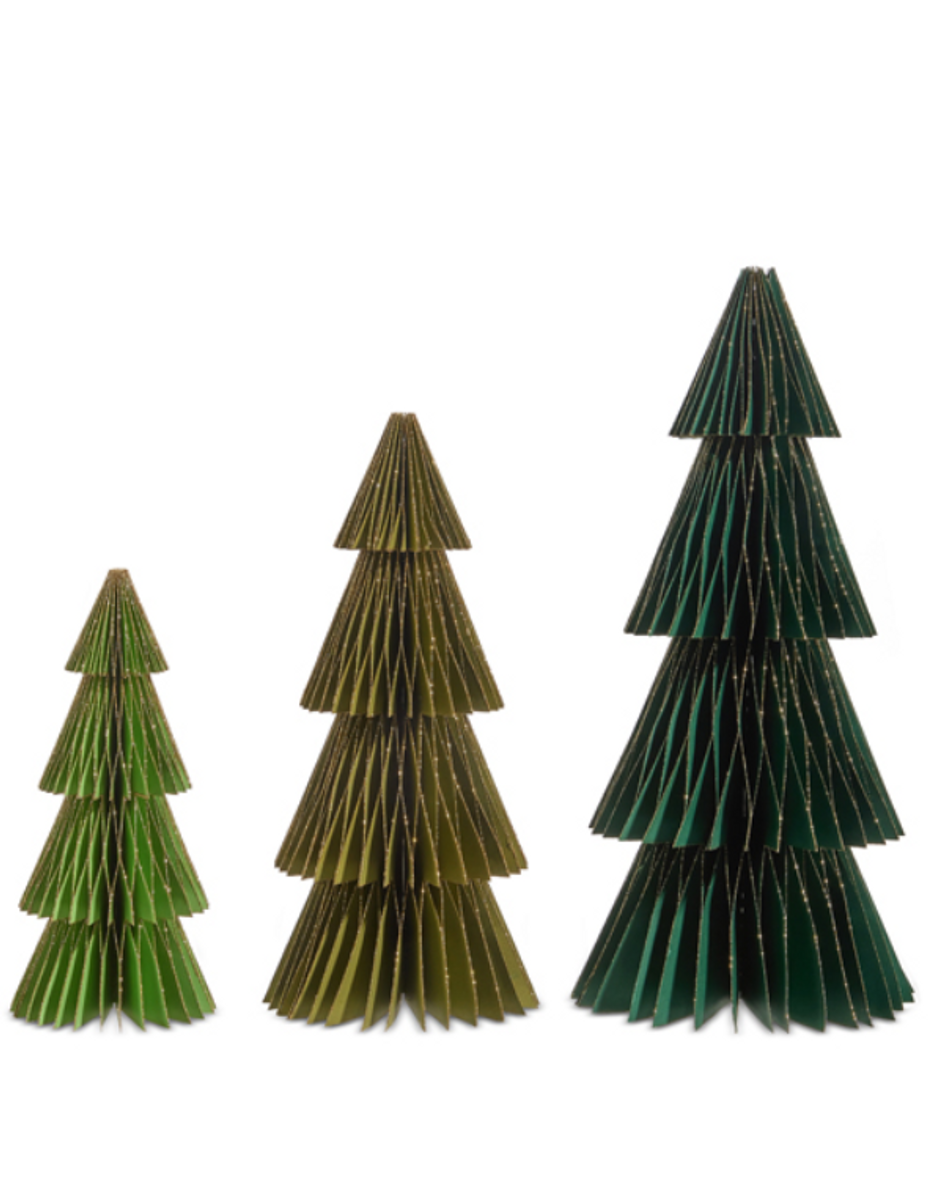 Green Paper Tree Green Paper Tree