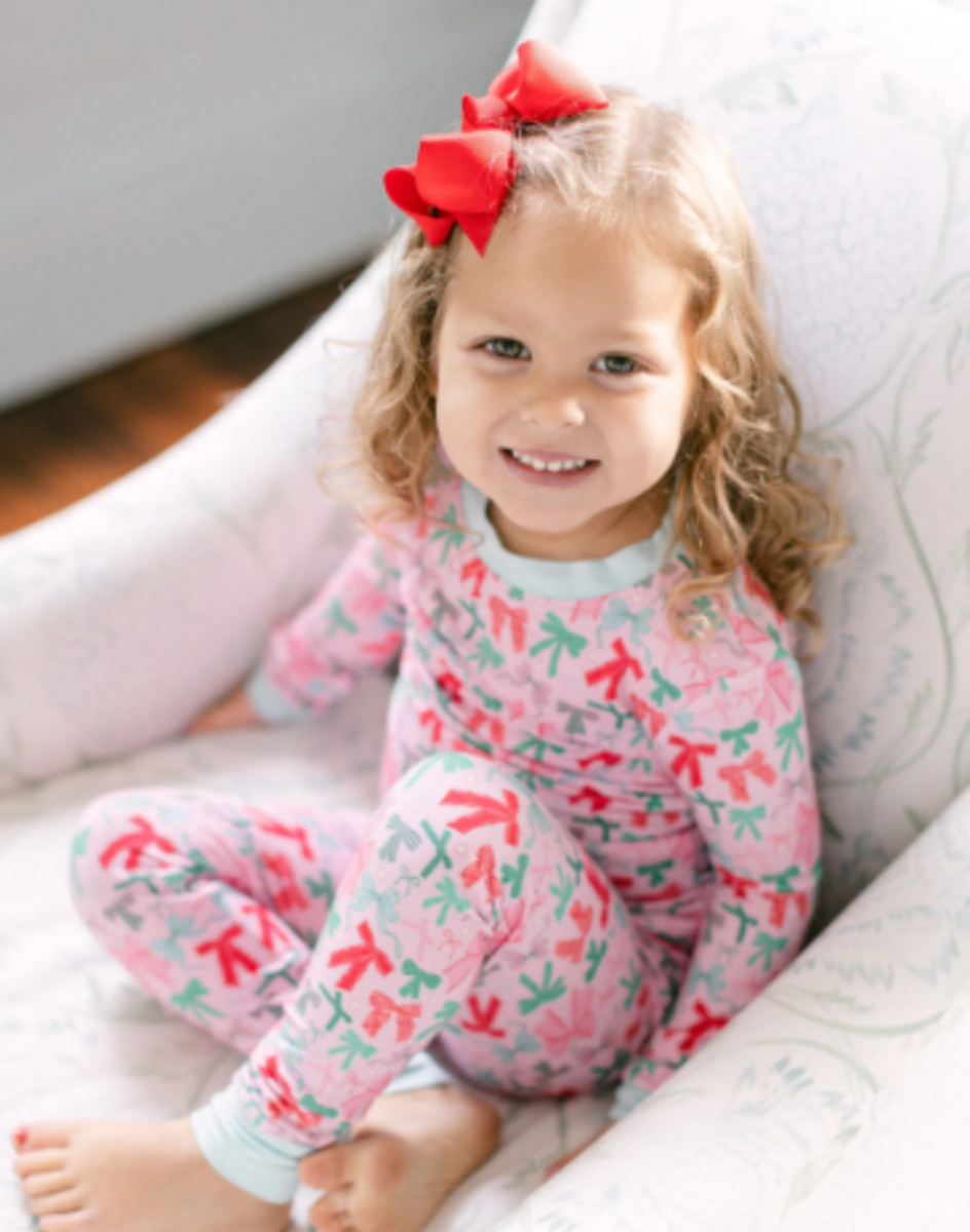 Festive Bows PJ Set Festive Bows PJ Set