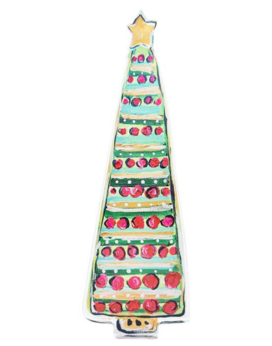 Bright Gold and Green Acrylic Tree Bright Gold and Green Acrylic Tree