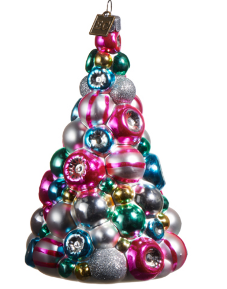 5.5" Multi Reflector Tree Ornament 5.5" Multi Reflector Tree Ornament