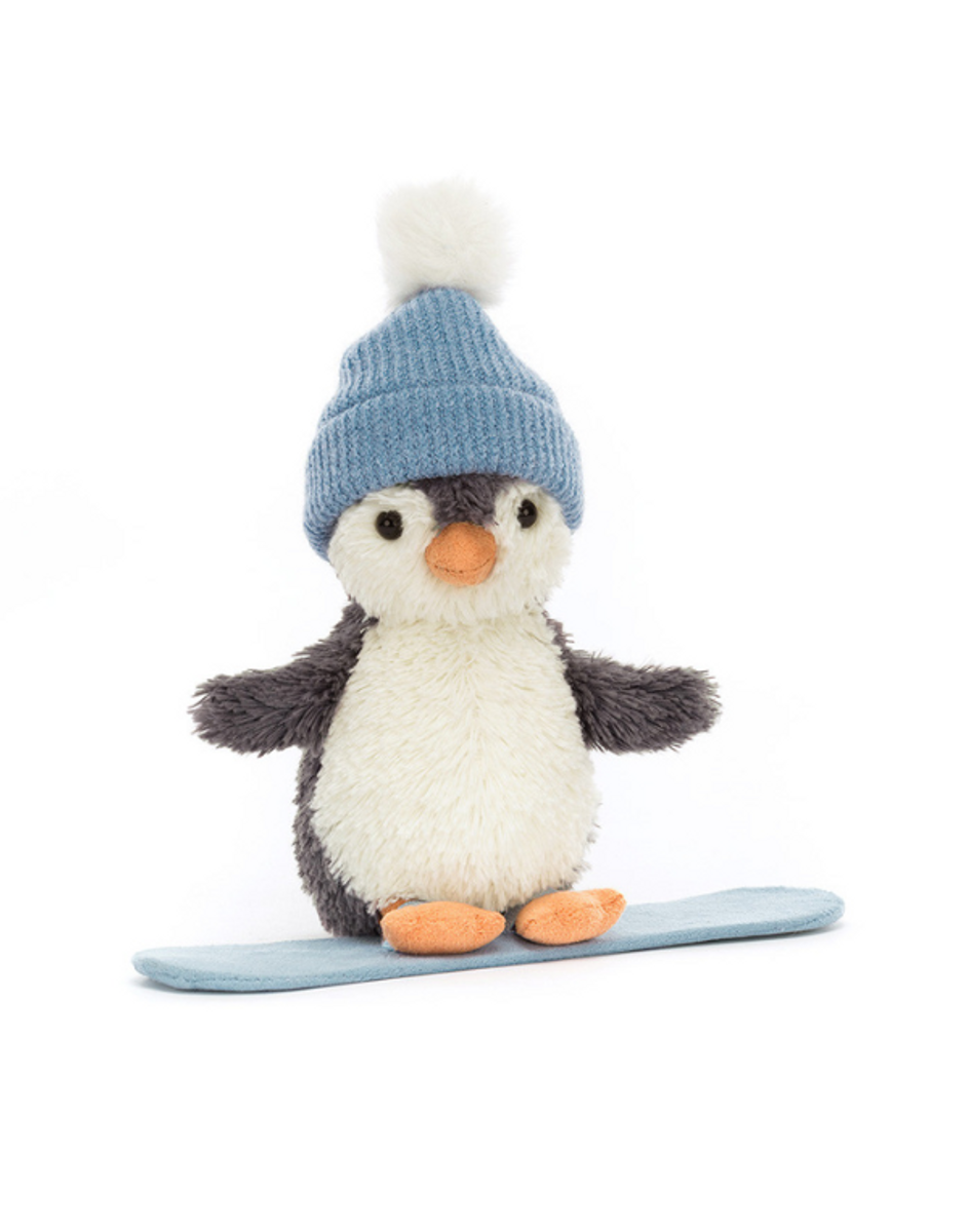 Jellycat Peanut Penguin Snowboarding Jellycat Peanut Penguin Snowboarding