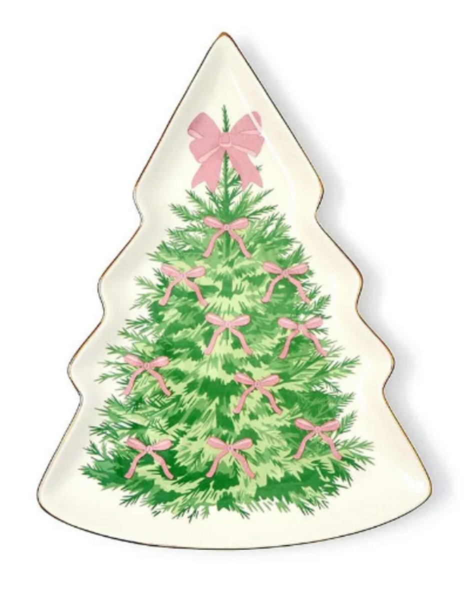Bowtiful Christmas Tree Plate Bowtiful Christmas Tree Plate