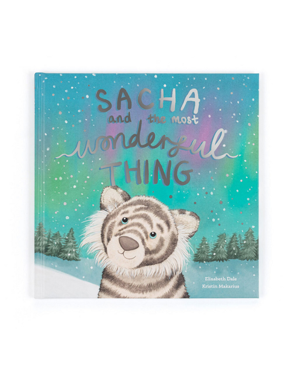 Jellycat Sacha And The Most Wonderful Thing Book Jellycat Sacha And The Most Wonderful Thing Book