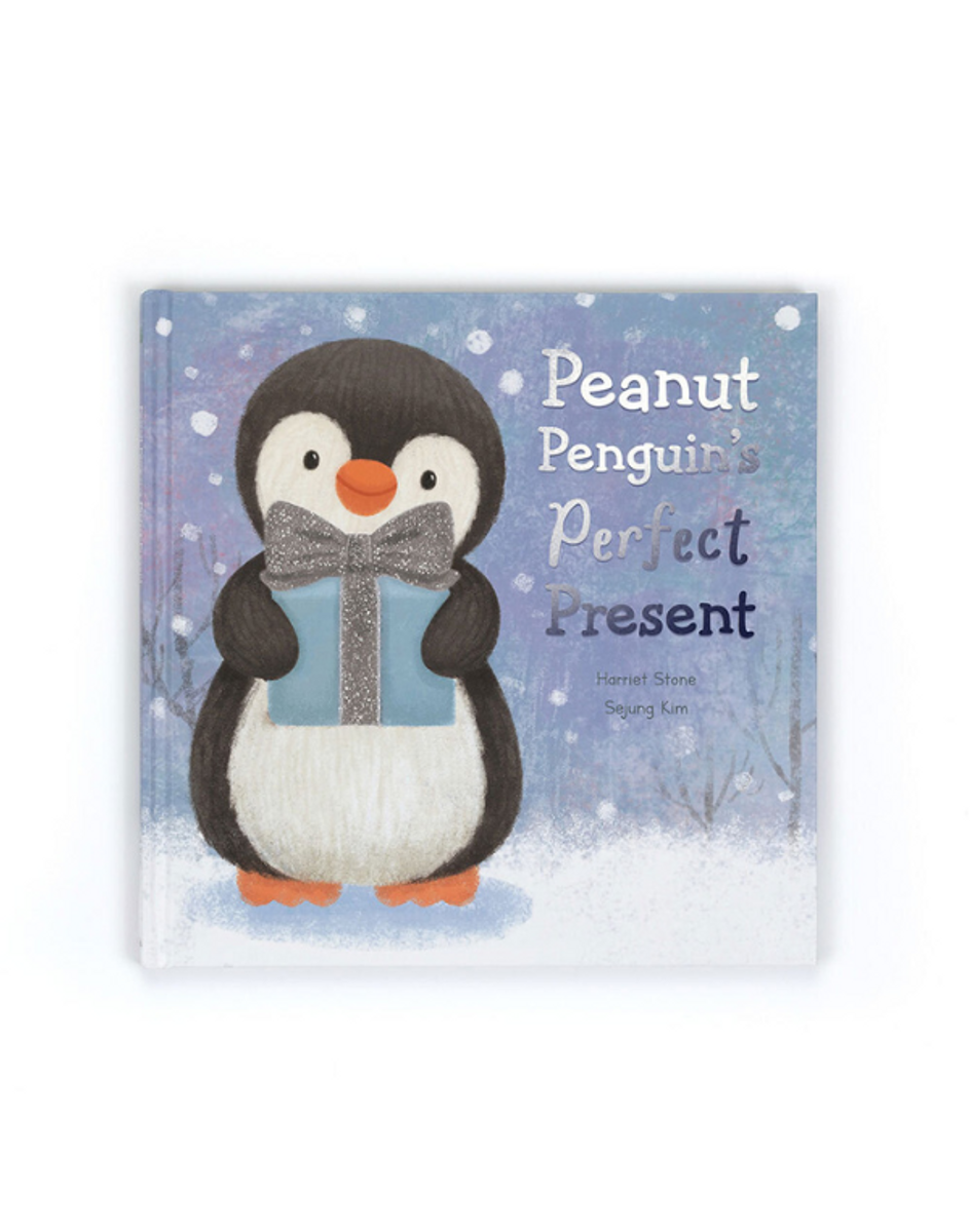 Jellycat Peanut Penguin's Perfect Present Book Jellycat Peanut Penguin's Perfect Present Book