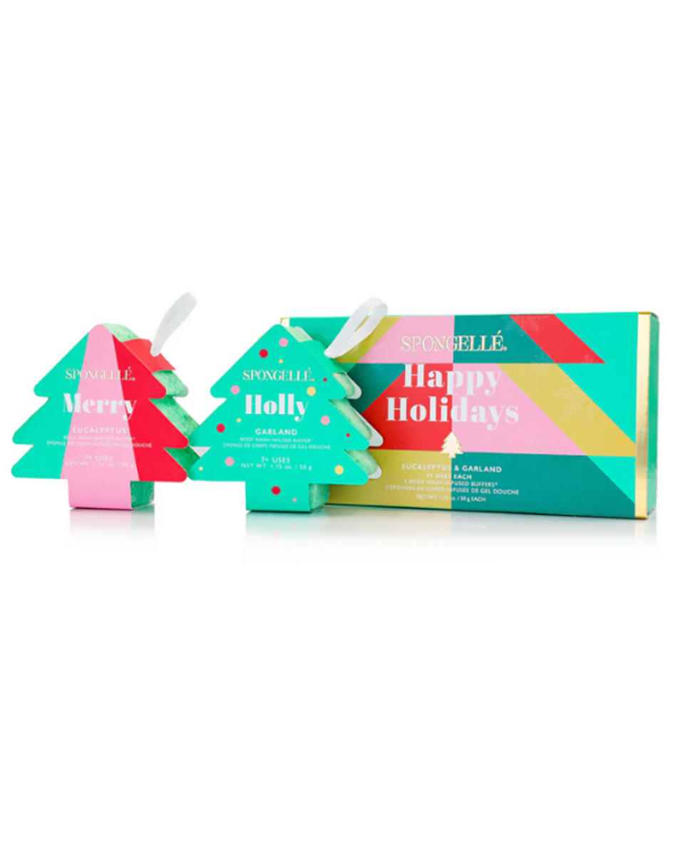 Spongelle Holiday Tree Ornament Set Spongelle Holiday Tree Ornament Set