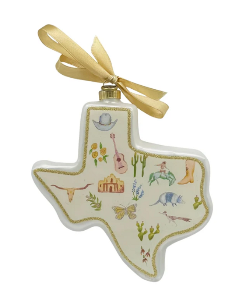 State of Texas Christmas Ornament State of Texas Christmas Ornament