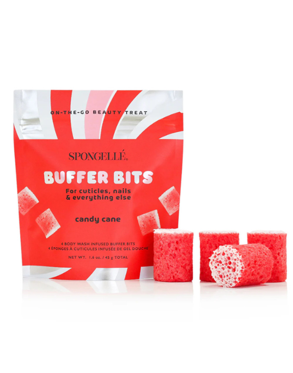 Spongelle Holiday PediPOP! Buffer Bits - Candy Cane Spongelle Holiday PediPOP! Buffer Bits - Candy Cane