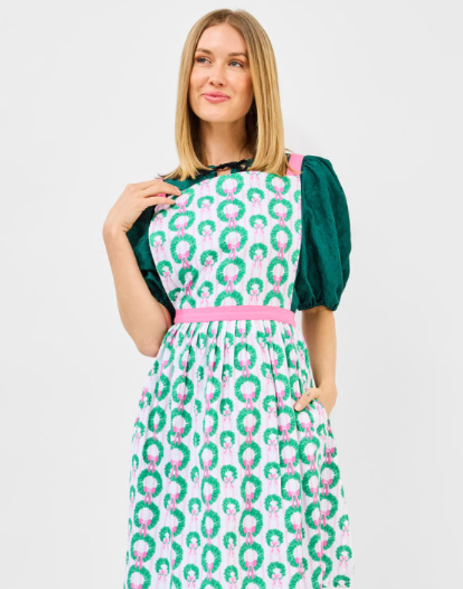 Rosy Wreaths Apron--Adult Rosy Wreaths Apron--Adult