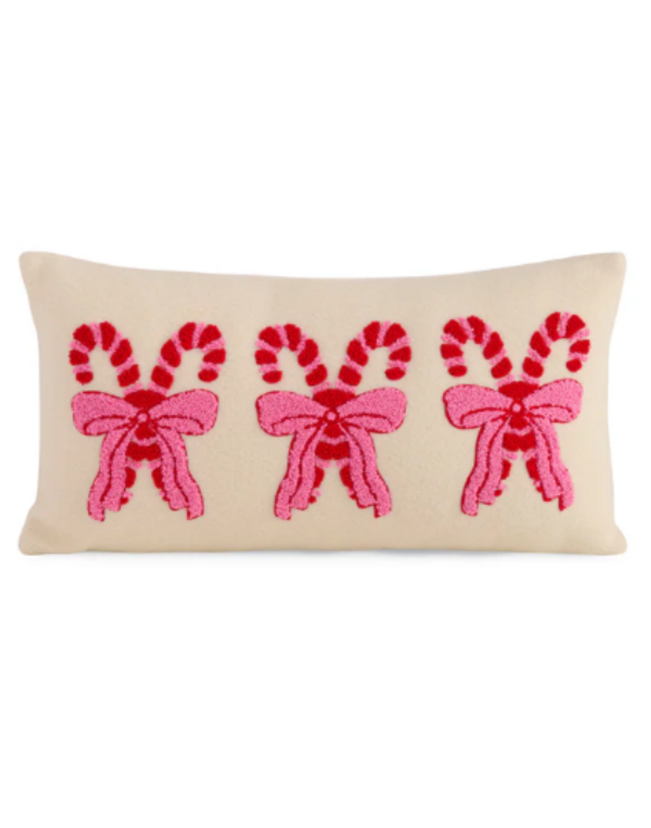 Pretty Candy Cane Pillow Pretty Candy Cane Pillow