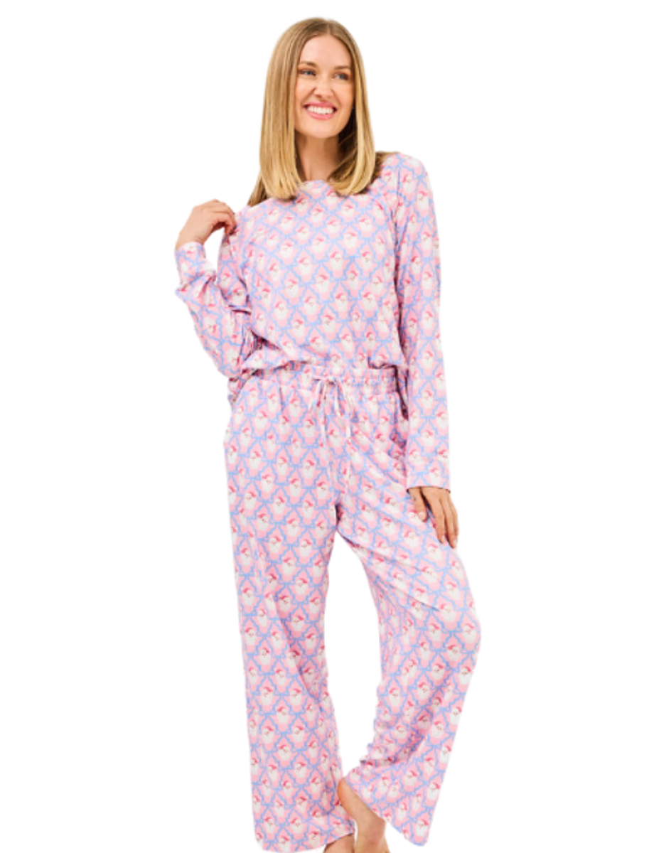 Pink Annie Santa Baby PJ Set Pink Annie Santa Baby PJ Set