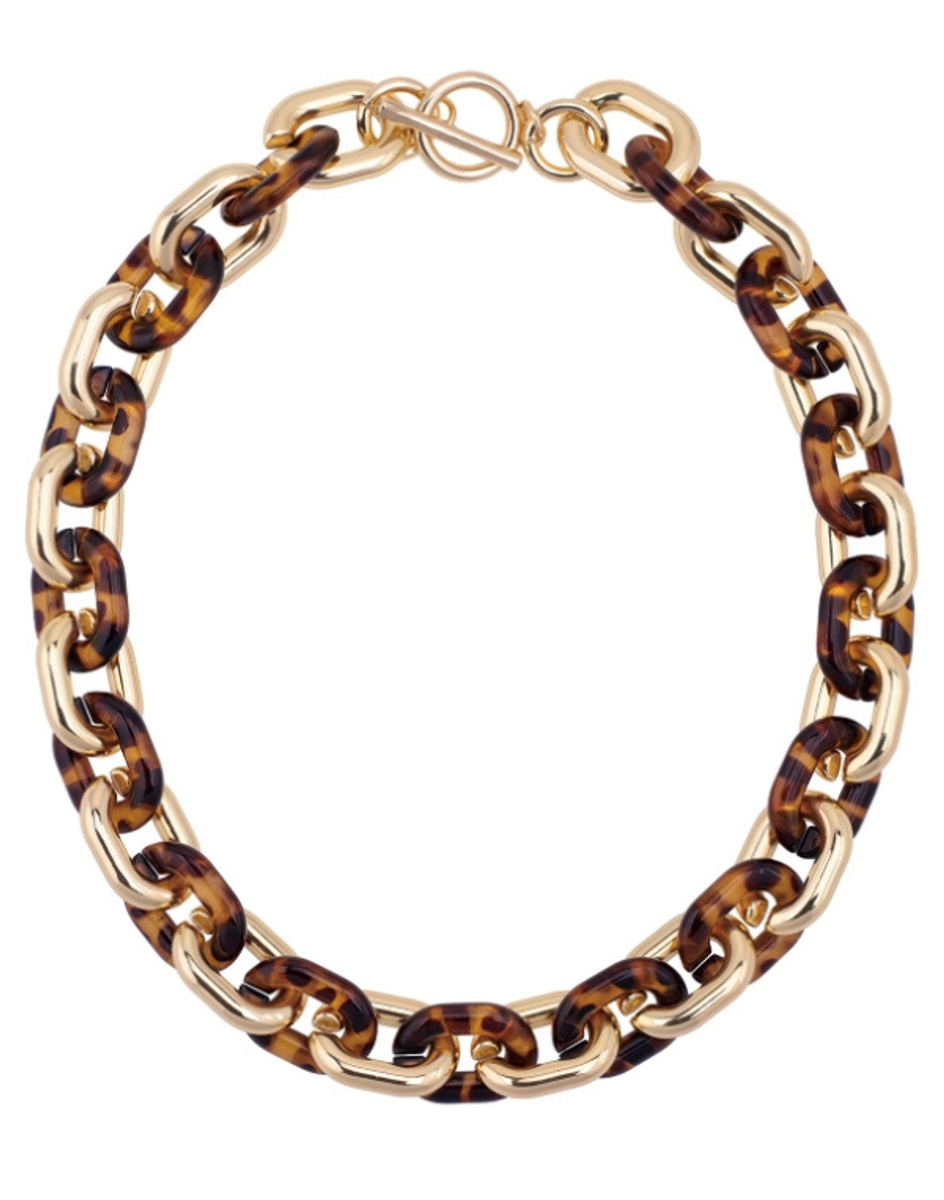Ava Linked Tortoise Necklace Ava Linked Tortoise Necklace