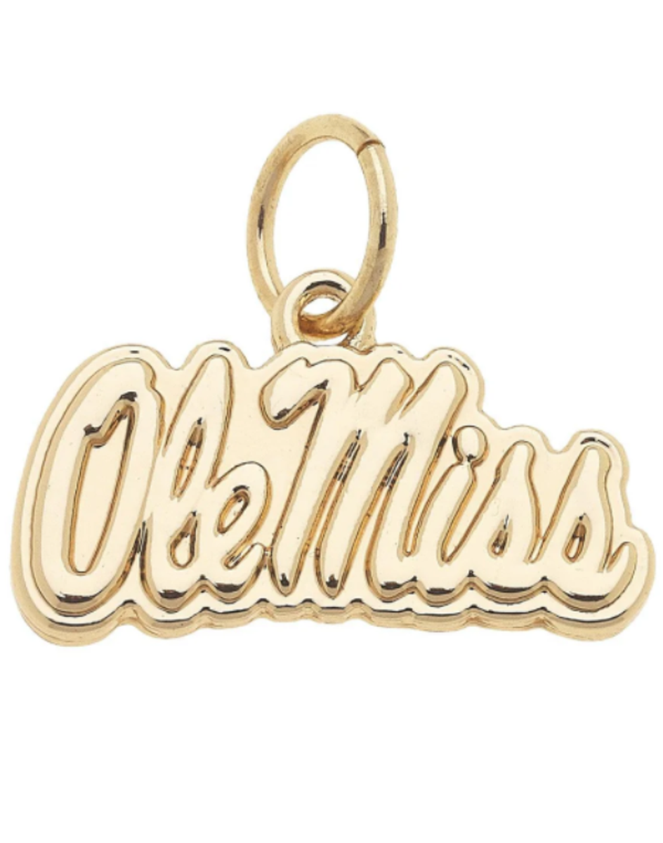 Ole Miss Rebels Logo Charm
