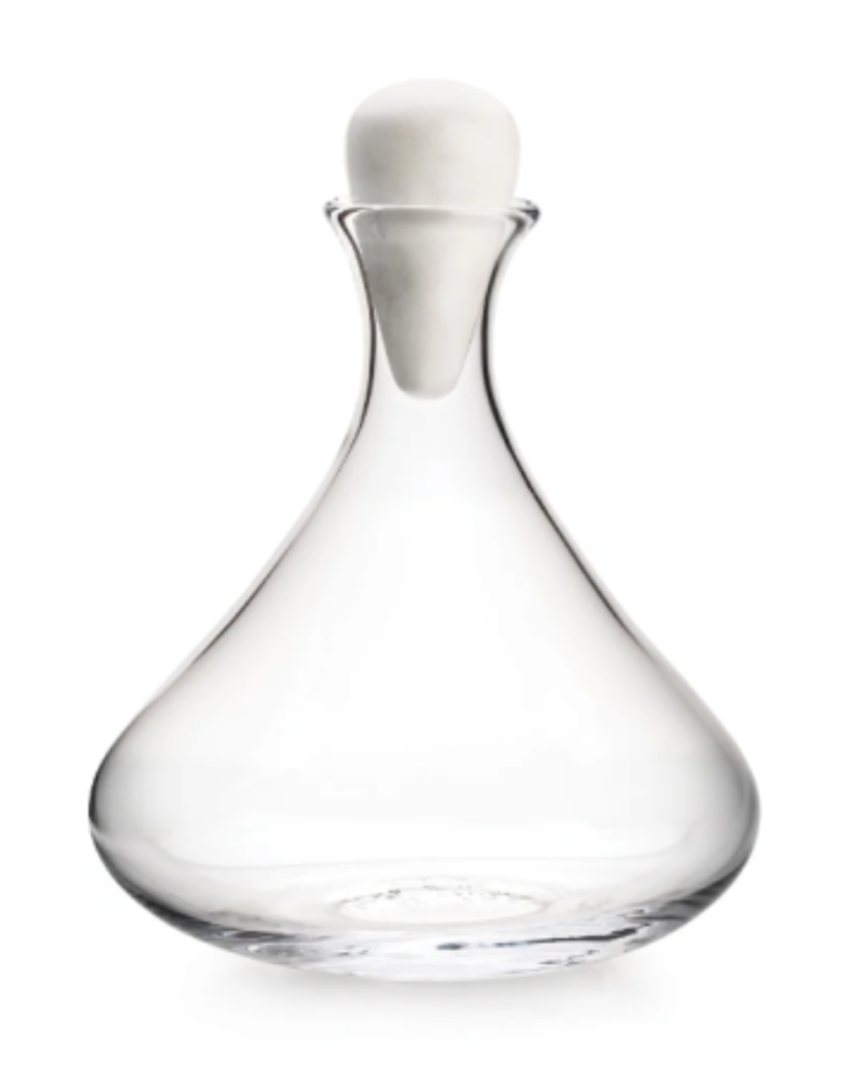 Simon Pearce Vinter Wine Decanter With Marble Stopper (IN STORE PICKUP ONLY) Simon Pearce Vinter Wine Decanter With Marble Stopper (IN STORE PICKUP ONLY)