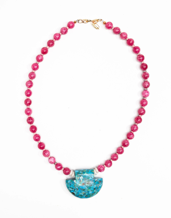 Turquoise Drop Necklace