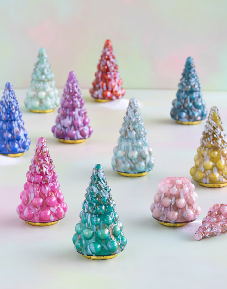 Rainbow Tree Candle - Assorted Colors