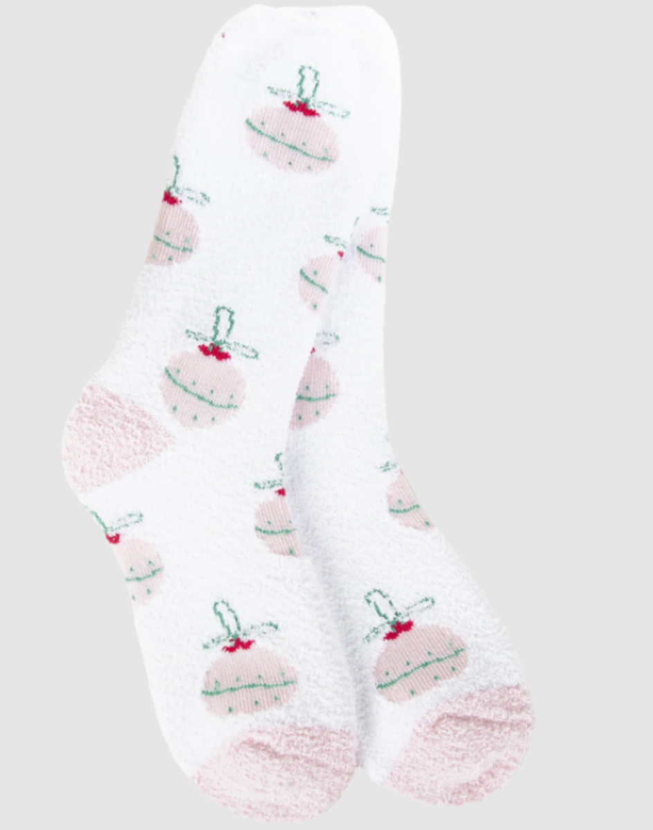 Holiday Cozy Crew Socks