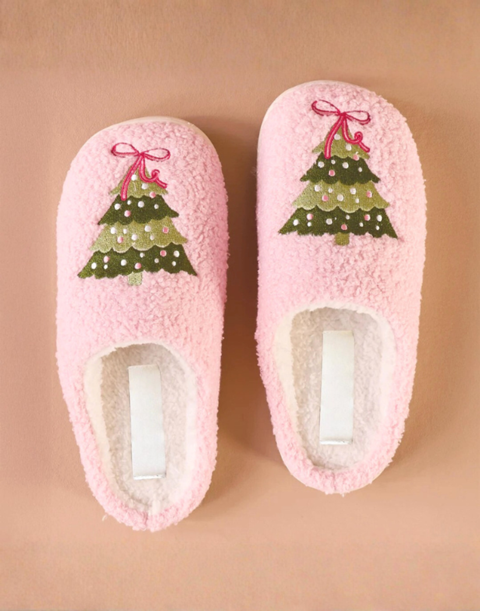Twinkling Trees Slippers