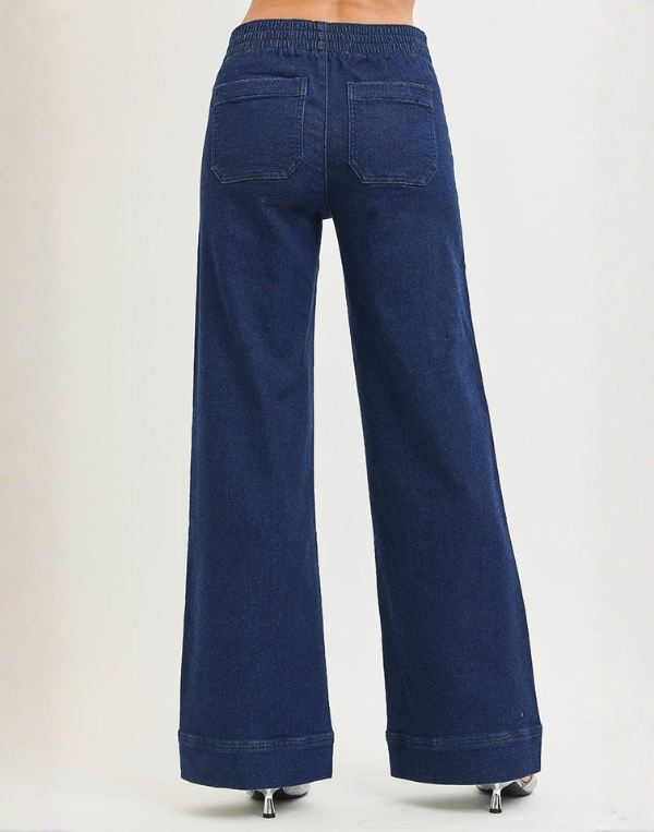 Shonda High Rise Wide Leg Jeans