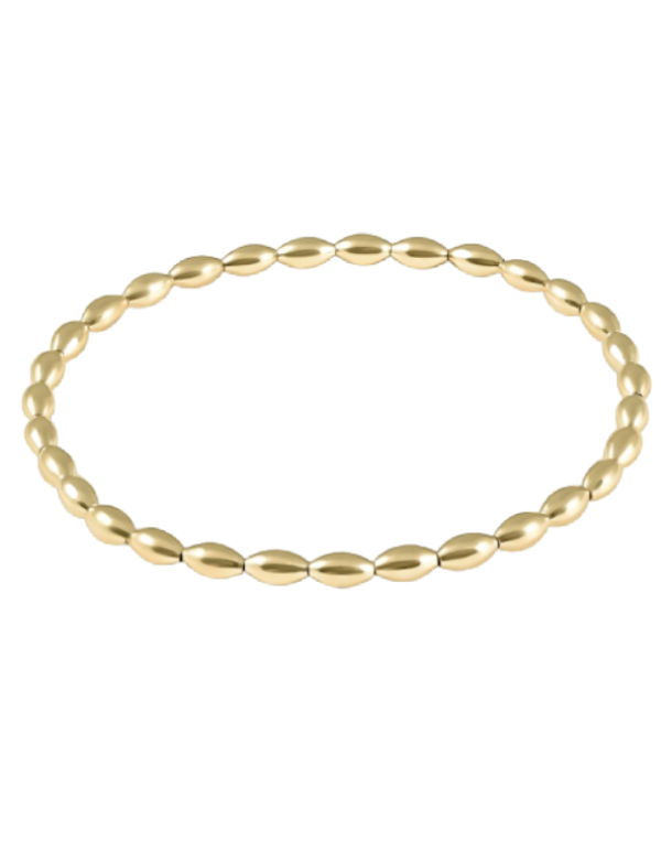 eNewton Harmony Gold Bead Bracelet