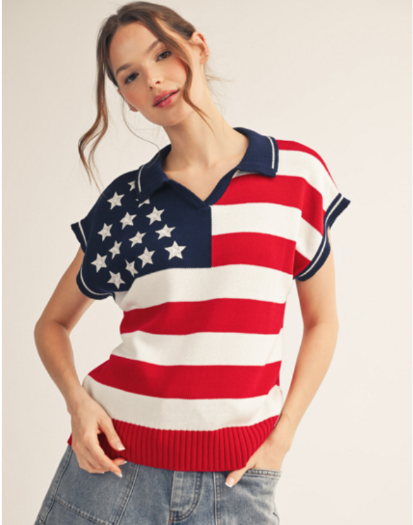 Betsy Flag Top