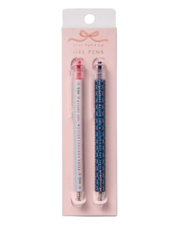 Ladies Night Book Gel Pen Set