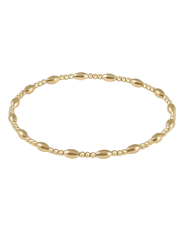 eNewton Harmony Sincerity Gold Beaded Bracelet