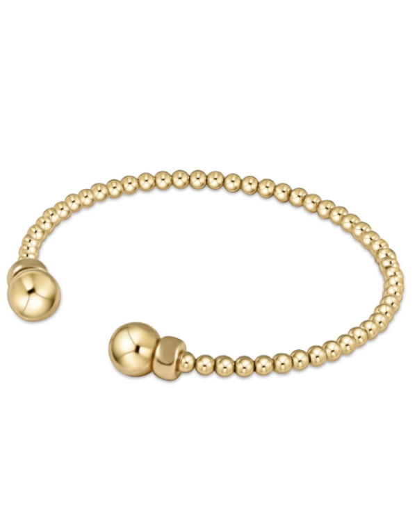 eNewton Classic Gold 3mm Cuff