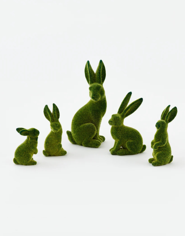 Flocked Bunny - Assorted Sizes