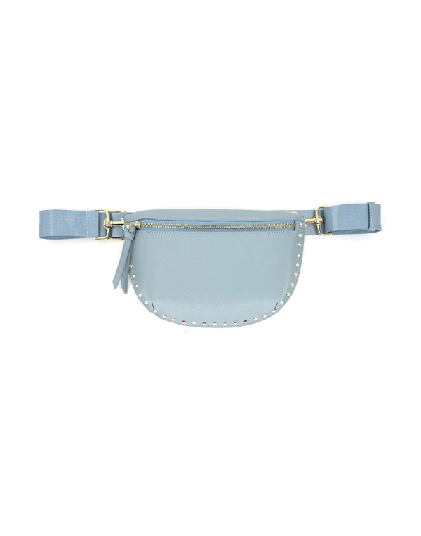 Sky Blue Studded Fanny Pack