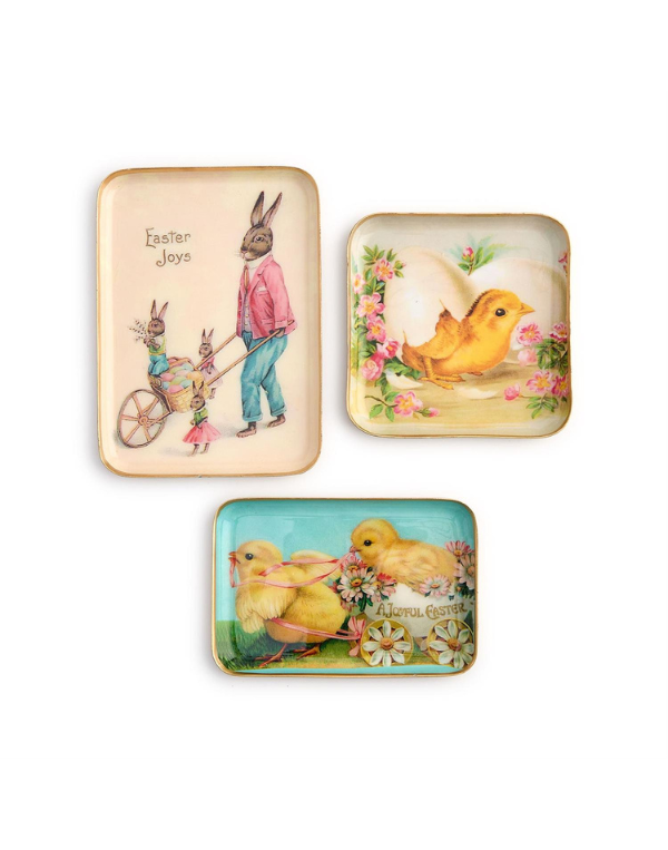 Easter Metal Tray - Assorted