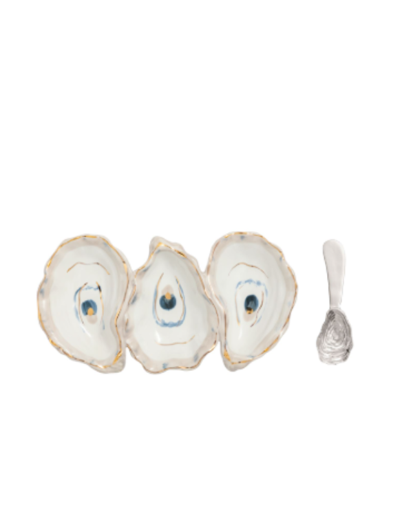 Oyster Triple Tidbit Set