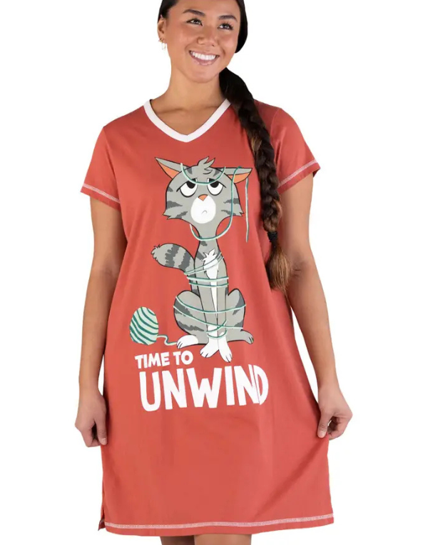 Lazy One Unwind Nightshirt
