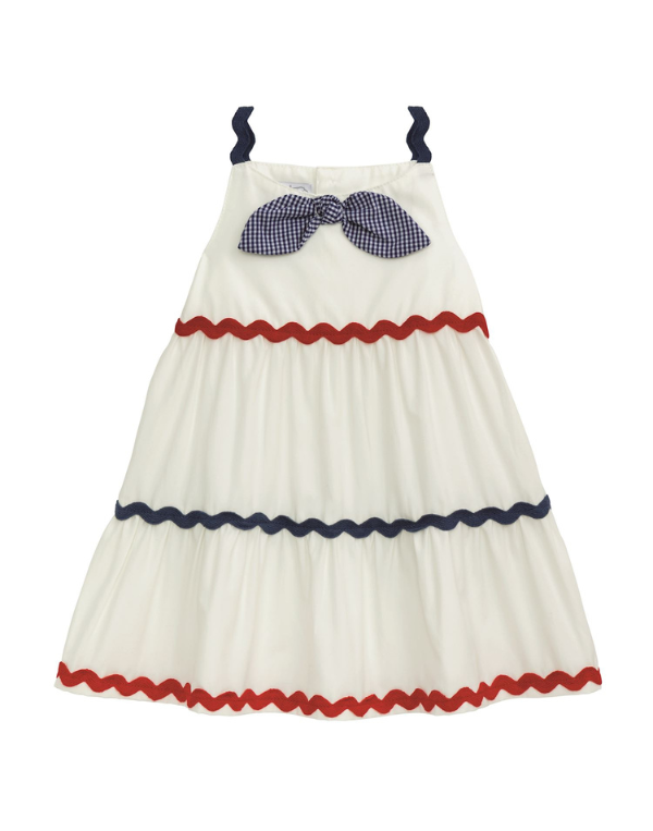 Tiered Ric-Rac Dress