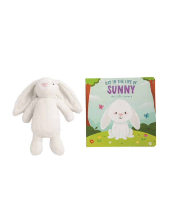 Bunny Book With Plush