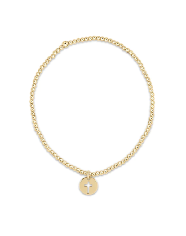 eNewton eGirl Blessed Small Disc Bracelet